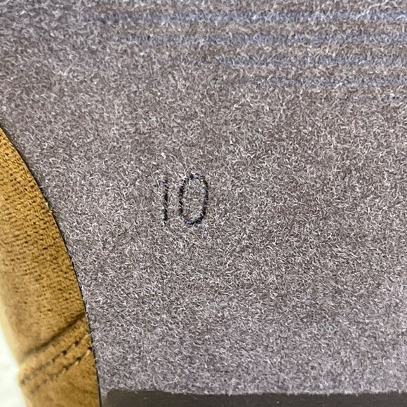 Xappeal Gemini Women’s Taupe Faux Suede Slip-On Block Heel Ankle Shoes Size 10 - Picture 8 of 8